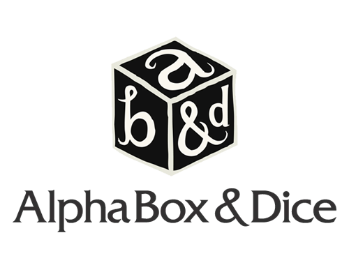The Alpha Box & Dice logo